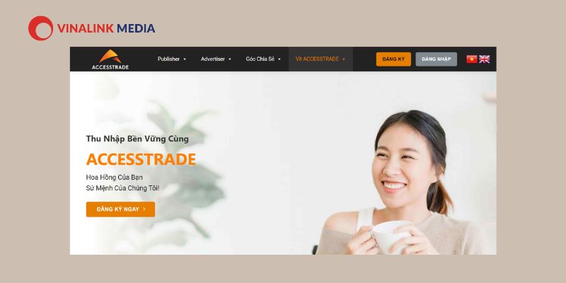 Trang chủ của Accesstrade Việt Nam